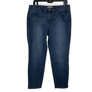 Vintage America Dark Blue Skinny capri Jeans 12